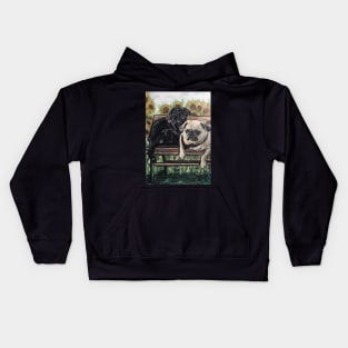 Pug pals Kids Hoodie